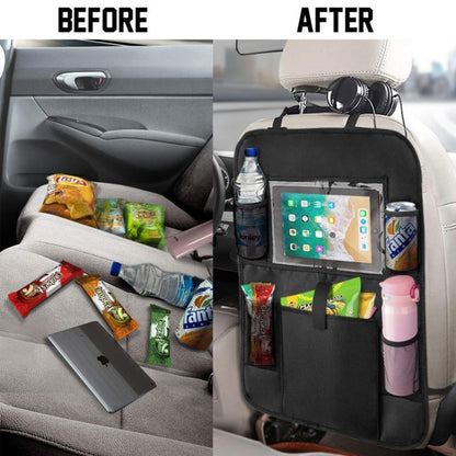 Car Seatback Organiser Storage Hanging Bag(Black) - Stowing Tidying by buy2fix | Online Shopping UK | buy2fix