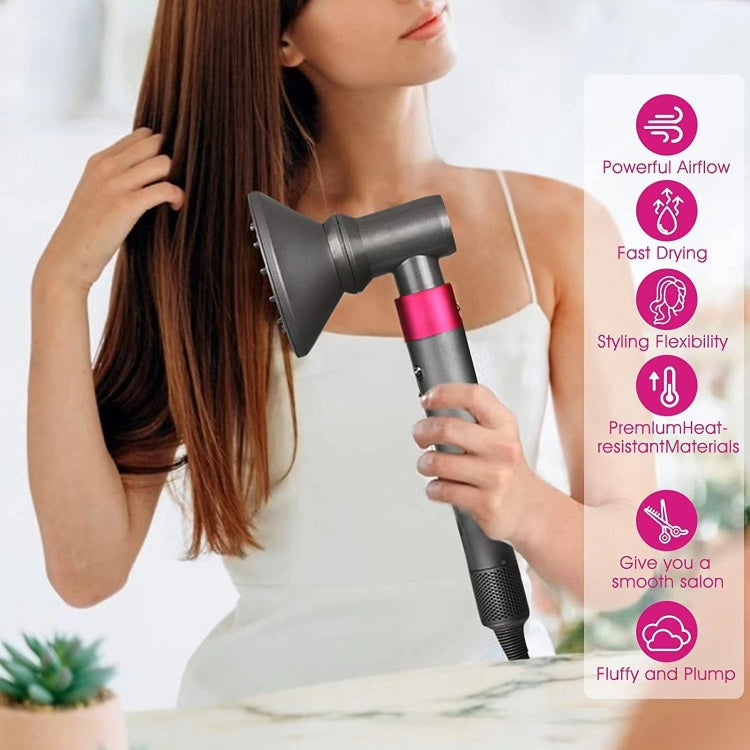 For Dyson Hair Dryer Airwarp Diffusion Nozzle Attachment Professional Style Kit - Dyson Accessories by buy2fix | Online Shopping UK | buy2fix