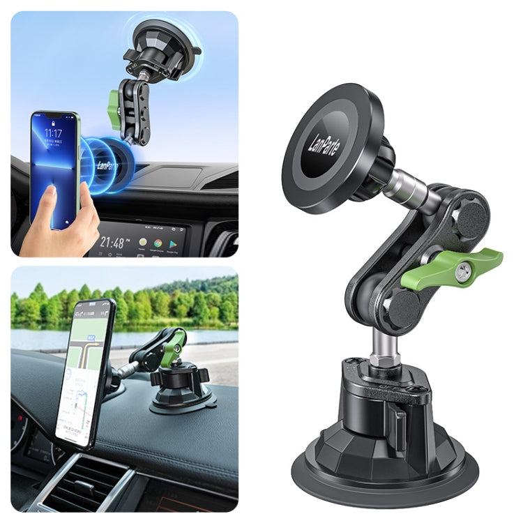 Lanparte Magnetic Car Phone Holder Adjustable Suction Cup Navigation Stand RBA-M01N - Universal Car Holders by Lanparte | Online Shopping UK | buy2fix