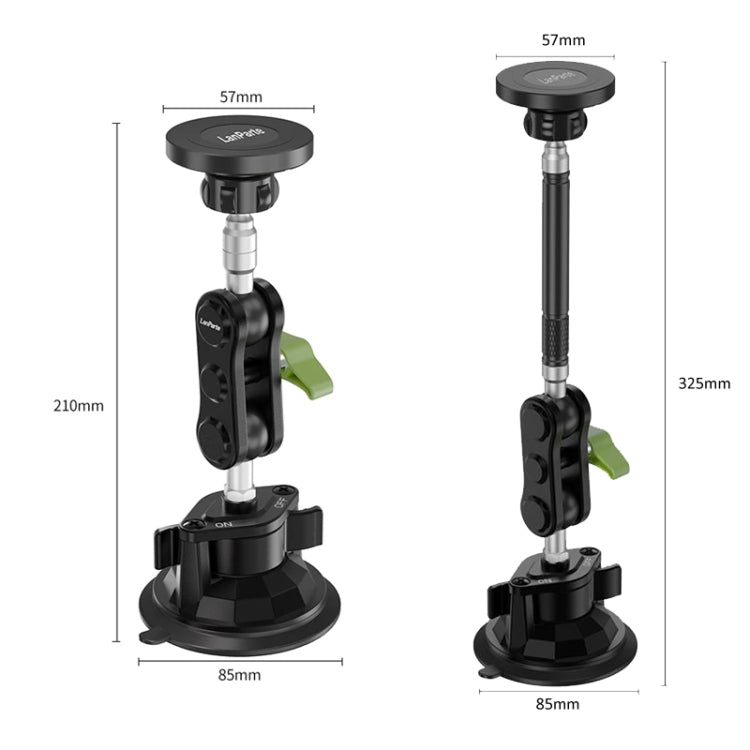 Lanparte Magnetic Car Phone Holder Adjustable Suction Cup Navigation Stand RBA-M01N - Universal Car Holders by Lanparte | Online Shopping UK | buy2fix