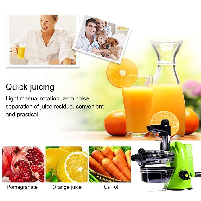 Multifunction Home Manual Juicer Apple Orange Wheatgrass Portable DIY Juicer(Red) - Home & Garden by buy2fix | Online Shopping UK | buy2fix