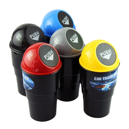 Universal Car Trash Bin Car Garbage Can Rubbish Dust Case Holder Bin Automobile Storage Bucket(Blue) - Stowing Tidying by buy2fix | Online Shopping UK | buy2fix