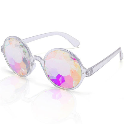 Kaleidoscope Glasses Factory Crystal Lens Kaleidoscope Sunglasses Party Glasses,Rave 3d Glasses - Outdoor & Sports by buy2fix | Online Shopping UK | buy2fix