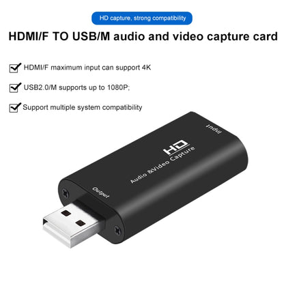 Z32 HDMI Female to HDMI Female Audio Video Capture Adapter Box - Video Capture Solutions by buy2fix | Online Shopping UK | buy2fix