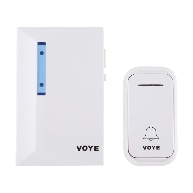 VOYE V015F Home Music Remote Control Wireless Doorbell with 38 Polyphony Sounds (White) - Security by VOYE | Online Shopping UK | buy2fix