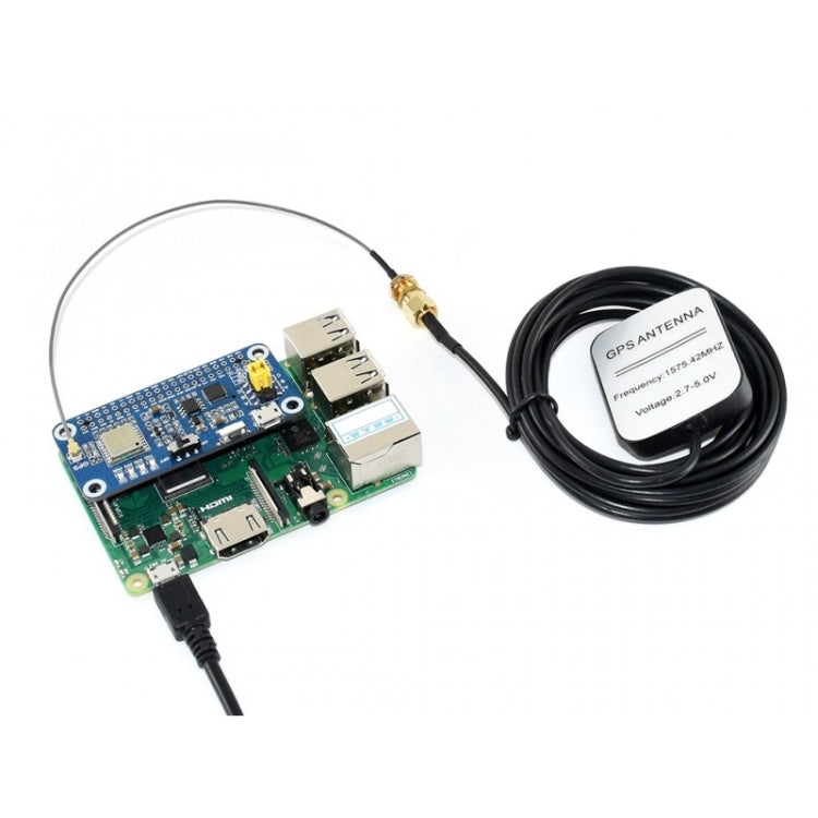 Waveshare L76X Multi-GNSS HAT for Raspberry Pi, GPS, BDS, QZSS - Modules Expansions Accessories by Waveshare | Online Shopping UK | buy2fix