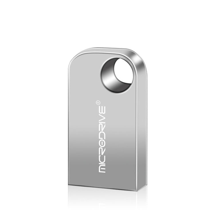 MicroDrive 32GB USB 2.0 Mini Semi-circular Metal U Disk - USB Flash Drives by MicroDrive | Online Shopping UK | buy2fix