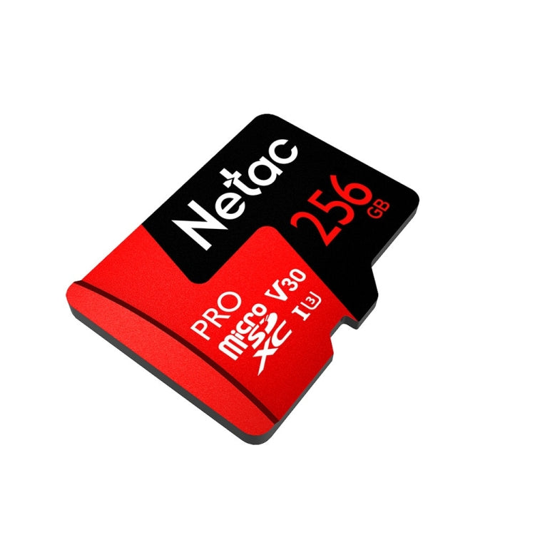 Netac P500 PRO 256GB U3 Speed Level Automobile Data Recorder Monitor Camera Memory Card TF Card - Micro SD Card by Netac | Online Shopping UK | buy2fix