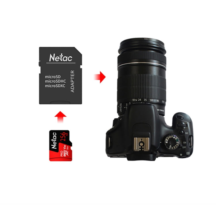 Netac P500 PRO 256GB U3 Speed Level Automobile Data Recorder Monitor Camera Memory Card TF Card - Micro SD Card by Netac | Online Shopping UK | buy2fix