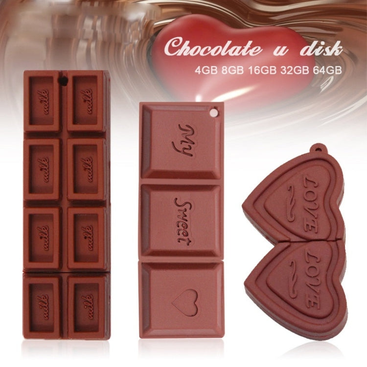 MicroDrive 4GB USB 2.0 Creative Chocolate U Disk - Computer & Networking by MicroDrive | Online Shopping UK | buy2fix